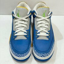 30cm AIR JORDAN 3 LS 315297-471 エア ジョーダン 3 LS ドゥ ザ ライト シング メンズ スニーカー IB H105651_画像2