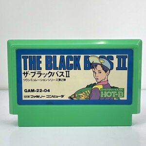 ★何点でも送料１８５円★ ザ・ブラックバス2 ファミコン ハ7レ即発送 FC 動作確認済み ソフト