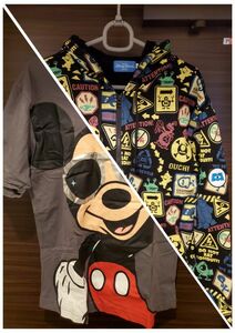 【2点】ディズニーリゾート公式 モンスターズインク パーカー ミッキーマウス Tシャツ 