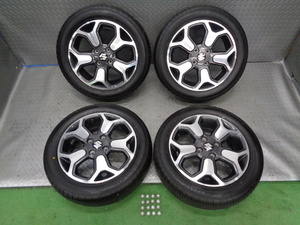 国産バリ山! 美品! MR52S MR92S ハスラー 純正 15 インチ アルミ ホイール タイヤ 4本 165/60R15 4.5J 100 4H 4穴 MR31S MR41S MS31S MS41S