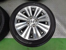 バリ山!! JC1 ライフ ディーバ 純正 14 インチ ホイール タイヤ 4本 165/55R14 4.5J 100 4穴 4H JF1 JF3 N-BOX N-ONE N-WGN ゼスト バモス_画像6