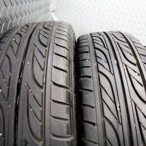 バリ山! A-TECH 15 インチ アルミ ホイール タイヤ 4本 165/55R15 4.5J 100 4穴 4H ワゴンR タント スペーシア N-BOX ムーブ ラパン デイズの画像7