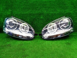 希少! 良品! VW ワーゲン 1K 1KBLG ゴルフ5 GTI 純正 HID キセノン ヘッドライト 左右 セット 検索) グリル テール マフラー 車高調 グリル