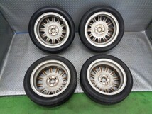 美品! JF1 JF3 N-BOX カスタム 純正 15 インチ アルミ ホイール タイヤ 4本 165/55R15 4.5J 100 4穴 4H JH1 JH3 N-WGN JG1 JG3 N-ONE N-VAN_画像7