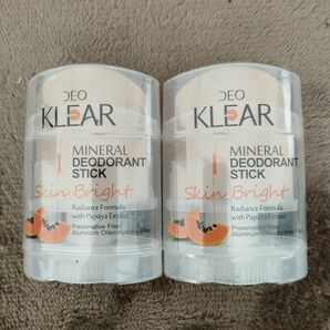 70g×2個セットDeo KLEAR デオドラントスティック skin bright