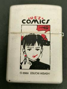 #5645A　希少　ZIPPO 江口寿史/アニメ/COMICS　限定モデル　No42