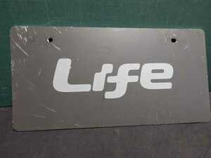 非売品ライフ両面化粧プレート2LifeDIVA高速有鉛街道レーサー暴走族JA4JB1JB2JB3JB4JC1JC2無限モデューロディーバSAWAVAハチマルヒーロー