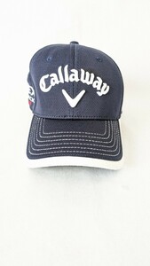 ゴルフキャップ かゃ Callaway ニューエラ コラボ 帽子 刺繍 ブラック フリーサイズ
