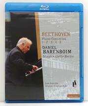 ブルーレイ　ベートーヴェン　ピアノ協奏曲全集　バレンボイム　ピアノ＆指揮　シュターツカペレ・ベルリン　2007年ライブ収録　_画像1