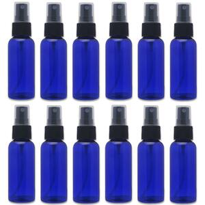 Jie Du sprayer spray bottle 12 pcs set packing change bottle shade empty container gardening for face lotion refilling spray bottle (50ml blue )