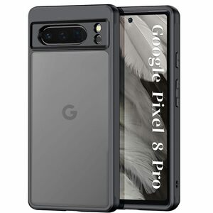 ZXZone ケース Pixel 8 Pro 用 ケース ピクセル 8 Pro カバー 半透明上品感 マット感 耐衝撃 画面保護 レンズ保護 米軍M