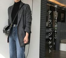 Teddy テーラードジャケット レディース コート アウター 薄手 長袖 ミディアム丈 春秋冬 tops1337 (モカ, M)_画像9