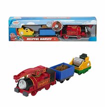 Fisher-Price トラックマスター きかんしゃトーマス ハーヴィー thomas harvey 3両セット プラレール互換 [日本未発売]_画像1