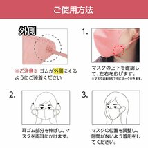 [医食同源ドットコム] iSDG 立体型スパンレース不織布カラーマスク SPUN MASK 個包装 ブラック 30枚入_画像8