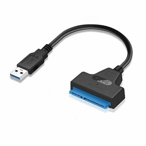 SATA USB変換アダプター 2.5/3.5インチSSD /HDD用 SATA3 ケーブル コンバーター 5Gbps 高速転送 SATA USB3