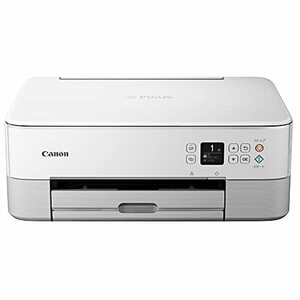 Canon プリンター A4インクジェット複合機 PIXUS TS5430 ホワイト 2021年モデル テレワーク向け 4色・一体型・対応インクBC