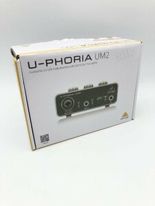  Behringer 2 ввод 2 мощность USB аудио интерфейс черный 1-Channel UM2 U-PHORIA