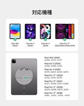 Inateck iPad 第10世代 超軽量 キーボードケース 11インチiPad Pro 第4/3/2/1世代、10.9 インチiPad Air_画像2