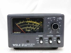 WELZ　SP-220　1.8～200MHz　SWR＆パワー計　HF／50／144MHz