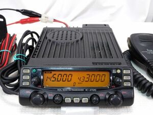 ICOM　IC-2720　20W　144／430　デュアルバンド　新スプリアス適合