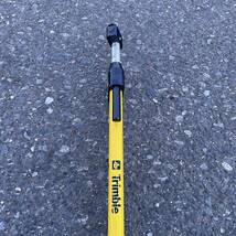 【美品】Trimble プリズムポール・中古トリンブル Trimble 伸縮式 GPSアンテナ 1.36～2.5m 測定 測量 計測 測量機器 中古　_画像5