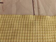 ie-617 ■　ショール　■　レディース　ファッション小物　　　淡い黄色　サイズF　袖付きお花のリボンが可愛いショール_画像10