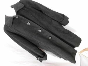 ie-433 ■ RunRobe ■　レディース　コート　　長袖　黒　サイズS　黒のラグラン袖のゆったりコート