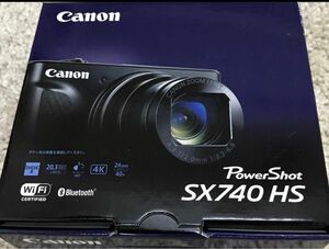 canon カメラ PowerShot SX740 HS BK ブラック キャノン デジタルカメラ 新品未使用