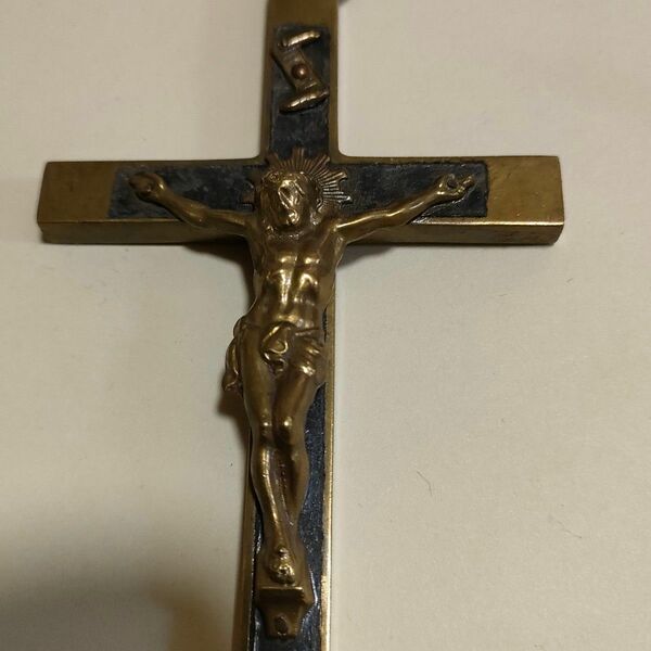 十字架 クロス アンティーク　ビンテージ　ネックレスヘッド　キリスト教　宗教