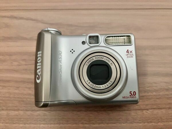 【単三電池使用・SDカード（1GB）付き】Canon PowerShot A530 コンパクトデジタルカメラ