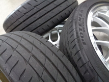 鍛造【美品バリ山】BBS　RG-R　RG793　17インチタイヤホイール【4本セット】195/45R17　ポテンザ　アクア　ヴィッツ　ノート　フィット_画像10