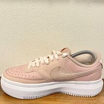 NIKE W COURT VISION ALTA LTR ナイキ コートビジョン アルタ ピンク レディース DM0113-600 ローカットスニーカー 24cm 美品_画像6