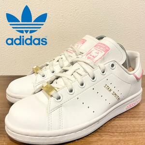 adidas STAN SMITH J アディダス スタンスミス ホワイト レディース GX0559 ローカットスニーカー カジュアル 22cm