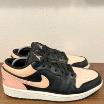 NIKE AIR JORDAN 1 LOW Crimson Tint ナイキ エア ジョーダン ワン ロー メンズ 553558-034 ローカットスニーカー 27.5cm_画像3