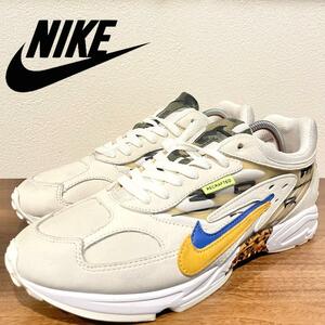 NIKE AIR GHOST RACER ナイキ エア ゴースト レーサー レオパード メンズ CT2537-100 ローカットスニーカー 27cm 美品