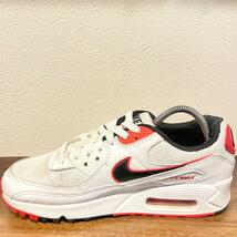 NIKE AIR MAX 90 Blood Orange ナイキ エア マックス 90 ホワイトオレンジ レディース DO8903-100 ローカットスニーカー 24.5cm_画像6