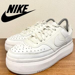 NIKE W COURT VISION ALTA LTR ナイキ コート ビジョン アルタ ホワイト DM0113-100 レディース ローカットスニーカー 24