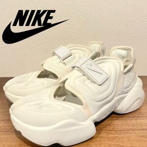 NIKE W AQUA RIFT WHITE ナイキ アクア リフト ホワイト レディース CW7164-100 サンダル 24cm