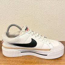 NIKE WMNS COURT LEGACY LIFT ナイキ コートレガシー リフト ホワイト レディース DM7590-100 ローカットスニーカー 23.5cm_画像5