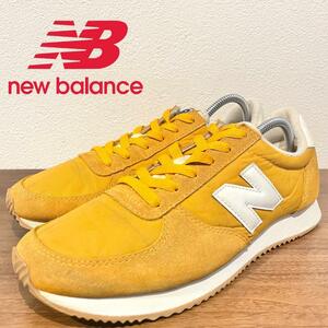 New Balance ニューバランス U220YL YELLOW イエロー ローカットスニーカー カジュアル 25.5cm