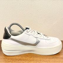 NIKE W AIR FORCE 1 PLT.AF.ORM LV8 WHITE ナイキ エア フォース ワン プラットフォーム ホワイト DX3199-100 ローカットスニーカー 23.5cm_画像5