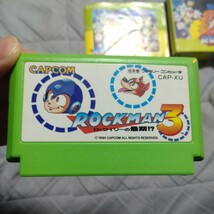 ロックマン3 ファミコン FC　レトロ　カプコン　CAPCOM_画像2