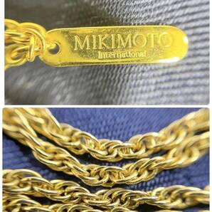 1円～☆【MIKIMOTO ミキモト ルーペネックレス ベビーパール】ペンダントルーペ/パール/アコヤ真珠/ゴールドカラー ☆の画像9