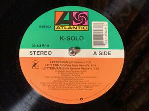 K-SOLO ♪LETTERMAN US オリジナル