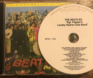 究極MFSL盤The Beatles / Sgt. Pepper’s Lonely Hearts Club Band: Original Master Recordings (1CD) / Mobile Fidelity Sound Lab / ビ