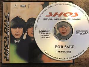 究極プロ仕様マスターディスクThe Beatles / Beatles For Sale: Super High Quality Sound: Fabulous Sound Lab / Limited Edition No.0002