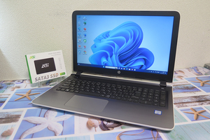 【高速Core i5第6世代★爆速新品SSD512GB+メモリ8GB】HP Pavilion 15-ab255TU 最新Win11+Office2019 H&B ★ Webカメラ/Wi-Fi/HDMI