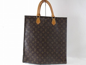 1円　ルイヴィトン　 LOUIS VUITTON　モノグラム　サックプラ　★　ハンドバッグ　ビジネスバッグ　書類鞄　正規品　224217