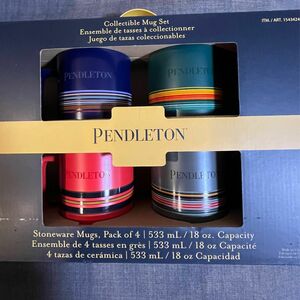 新品　未使用　コストコ PENDLETON ペンドルトン マグカップ 4個入り　