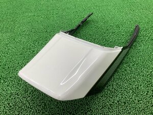 ZRX400 テールカウル 白/黒 14090-1454 カワサキ 純正 中古 バイク 部品 ZR400E 品薄 希少品 修復素材やカスタム素材に シートカウル